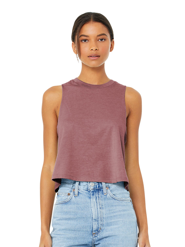 Bella and Canvas Women’s Racerback Crop Tank