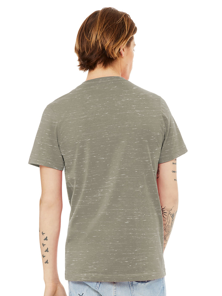 Bella and Canvas Textured Jersey V-Neck T-Shirt