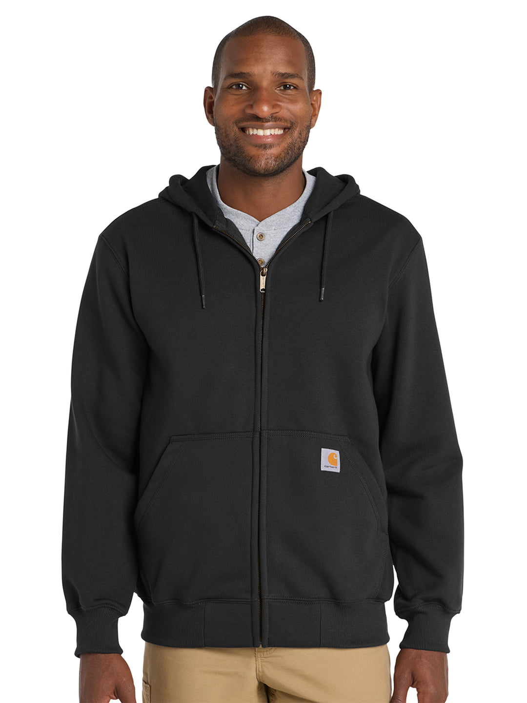 Carhartt Rain Defender Paxton Heavyweight Zip Up Hoodie