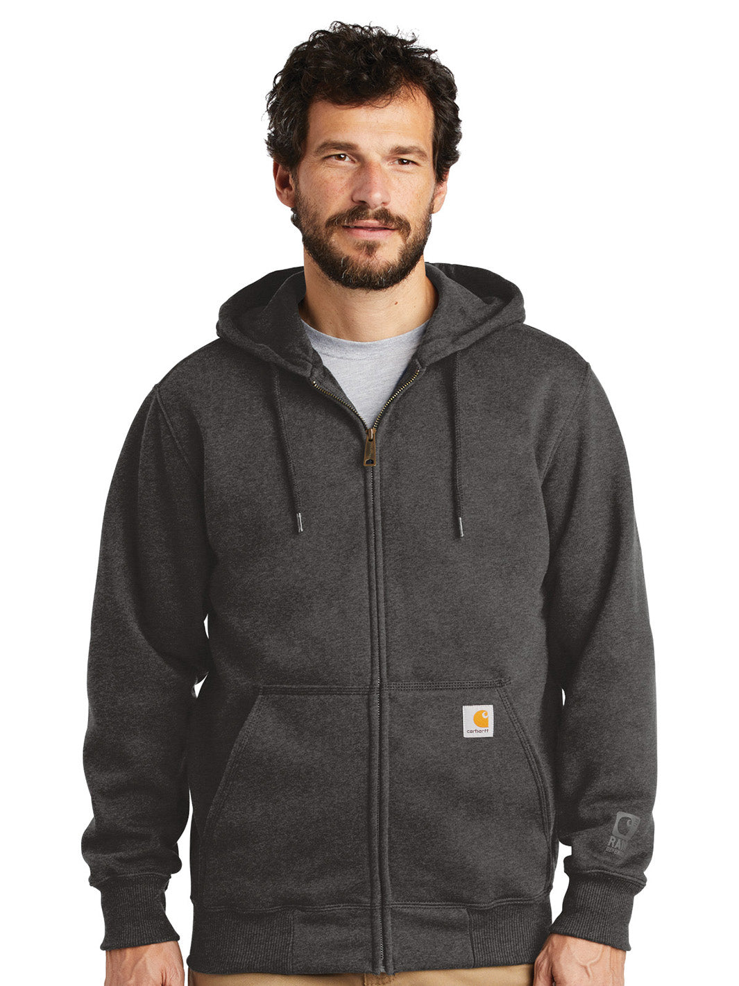 Carhartt Rain Defender Paxton Heavyweight Zip Up Hoodie