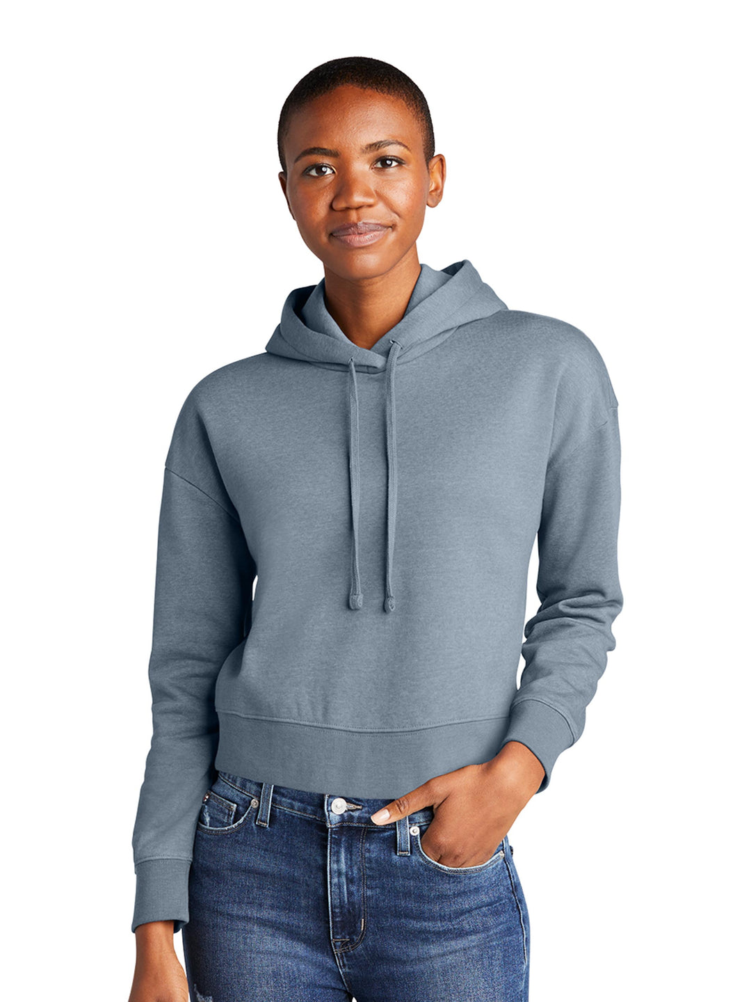 District Women's V.I.T. Fleece Cropped Hoodie