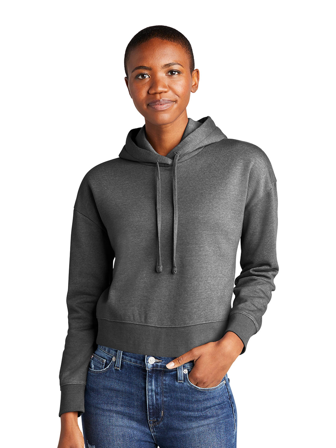 District Women's V.I.T. Fleece Cropped Hoodie