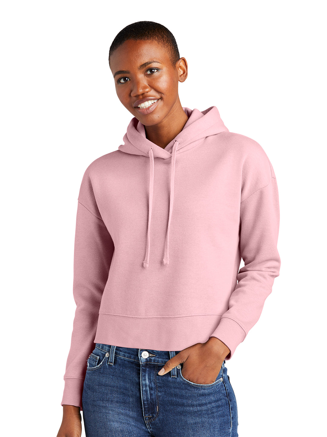 District Women's V.I.T. Fleece Cropped Hoodie