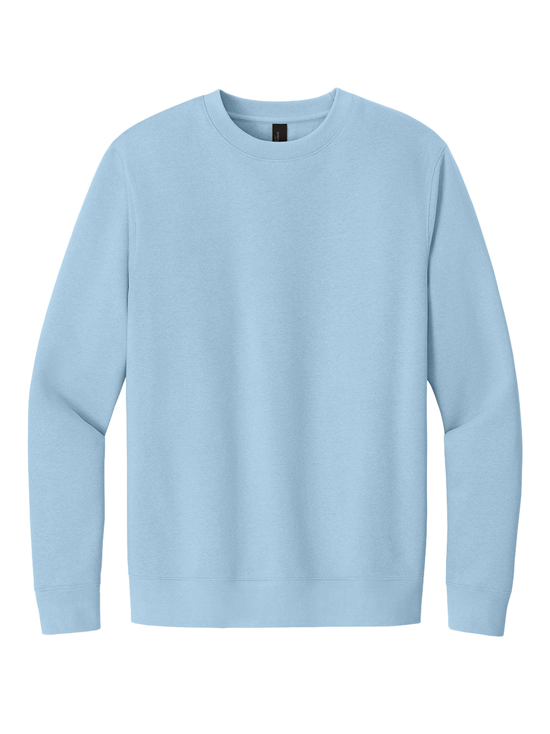 Light blue Dog Mom sweatshirt with a soft and cozy feel. A stylish and comfortable option for dog lovers.