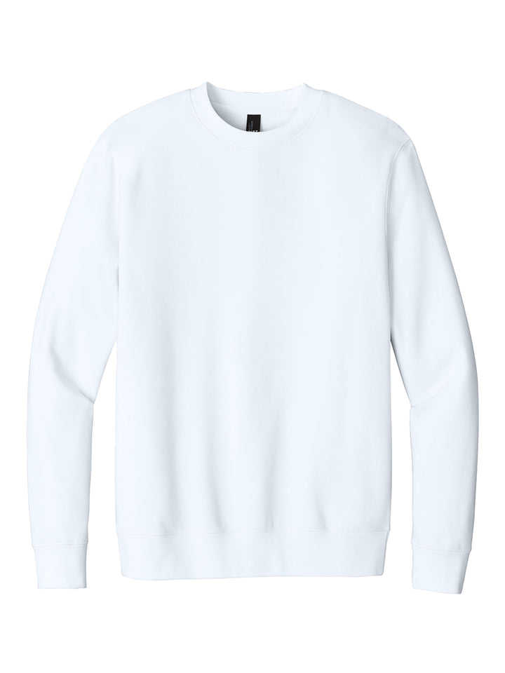 White Dog Mom sweatshirt with a clean and classic design. A must-have for dog moms who love simplicity.