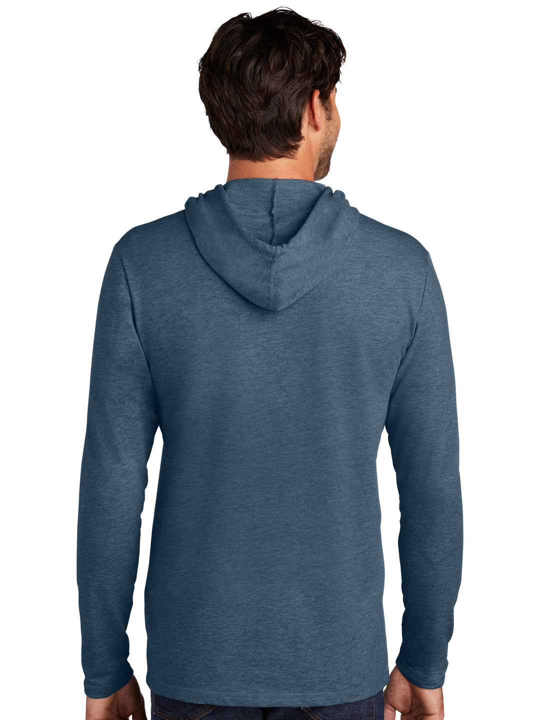 District Featherweight French Terry Fleece Hoodie back view