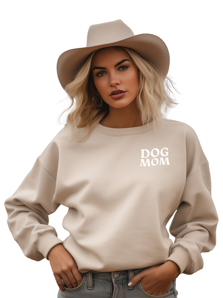 Dog Mom Sweatshirt Sorry I'm Late