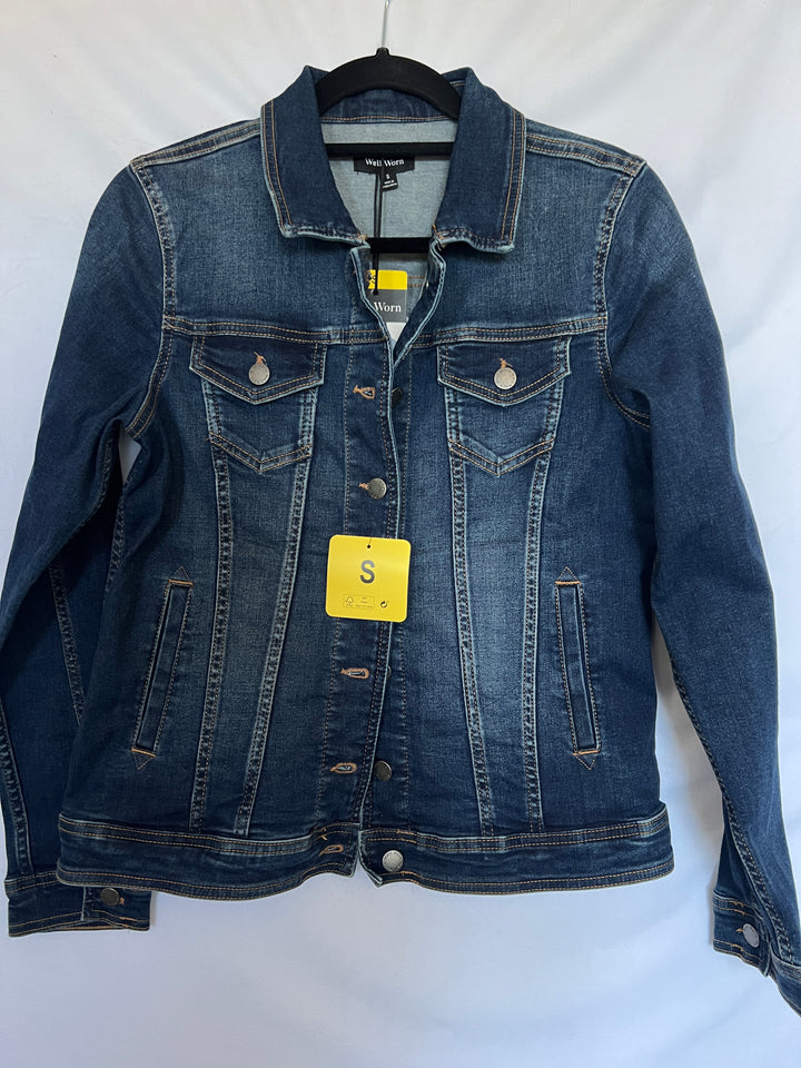 Premade Hummingbird Jean Jacket