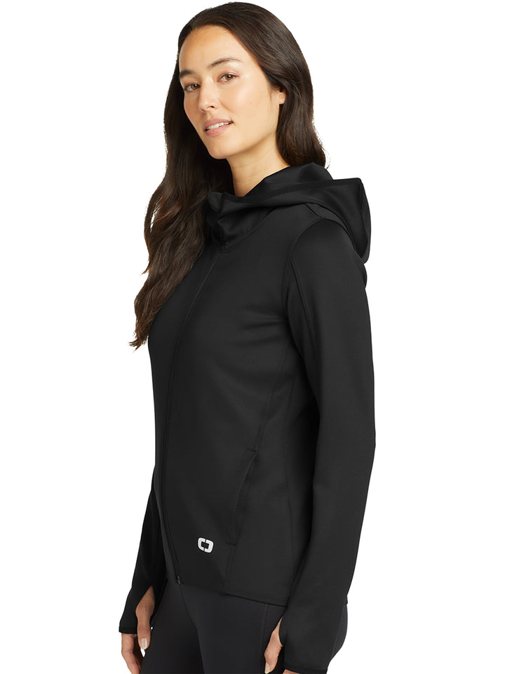 OGIO Ladies Stealth Full Zip Hooded Jacket