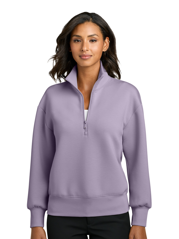 Mercer+Mettle® Women’s Soft Spacer 1/4-Zip- MM3101