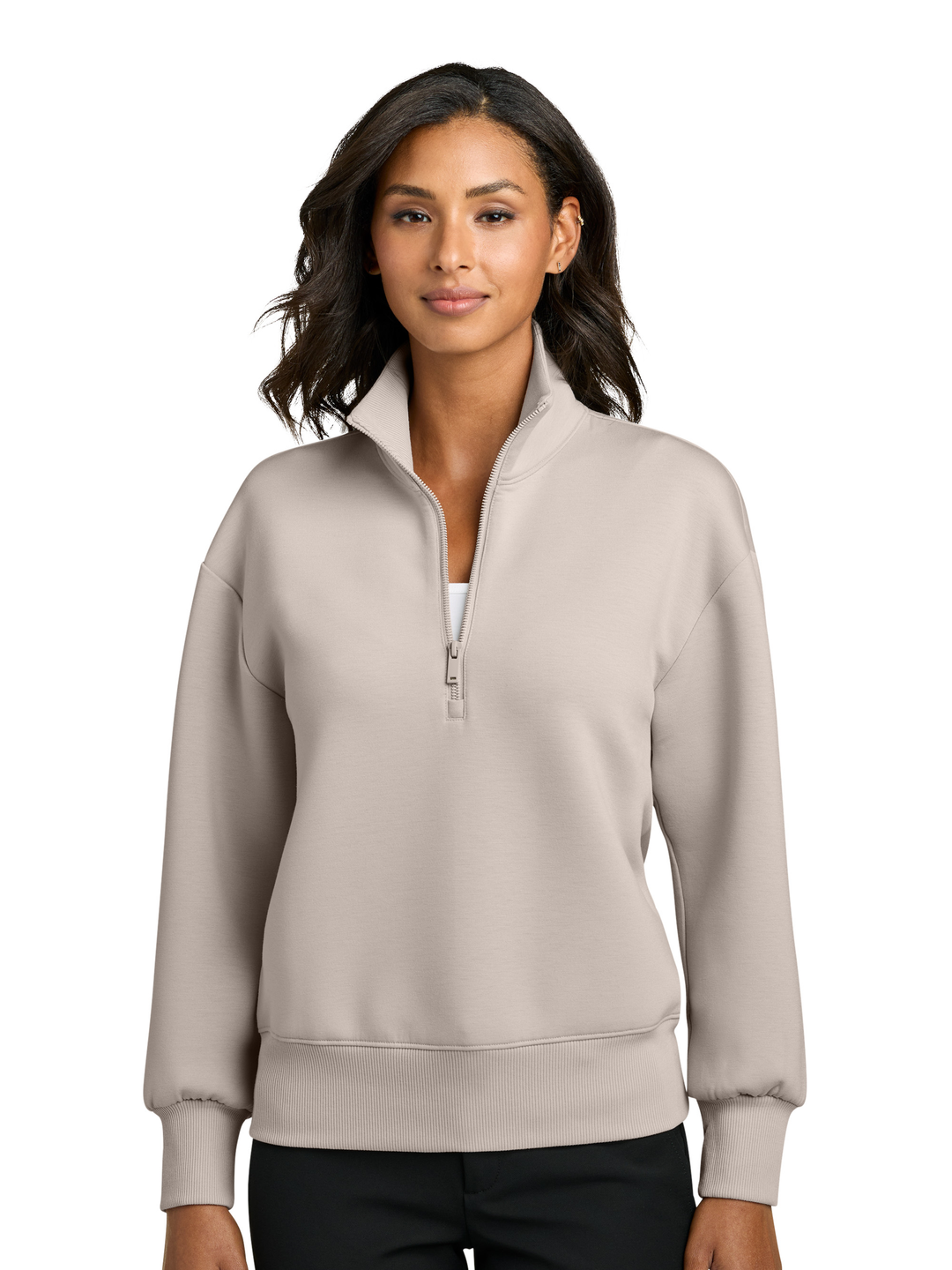 Mercer+Mettle® Women’s Soft Spacer 1/4-Zip- MM3101