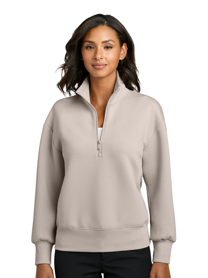 Mercer+Mettle® Women’s Soft Spacer 1/4-Zip- MM3101