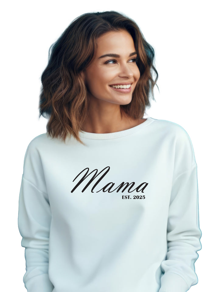 Embroidered Mama Sweatshirt