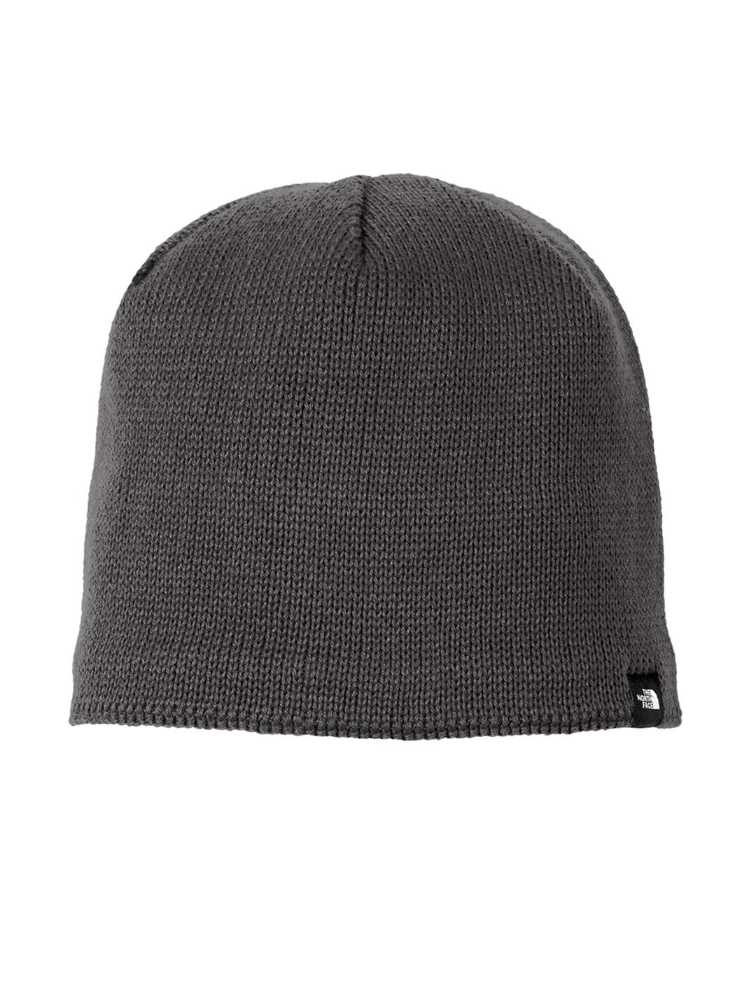 Dark gray The North Face® Mountain Beanie with a minimalist design and soft knit fabric. A stylish and warm accessory for winter.