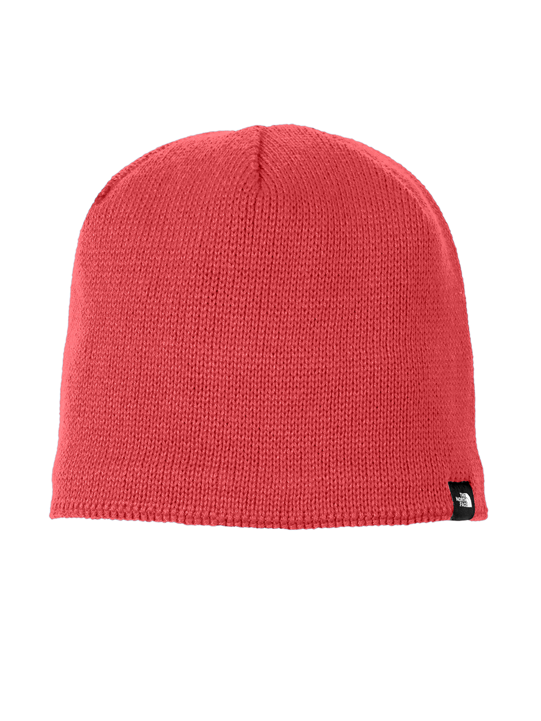 Red The North Face® Mountain Beanie with a snug fit and premium warmth. Designed for comfort and style in cold weather conditions.