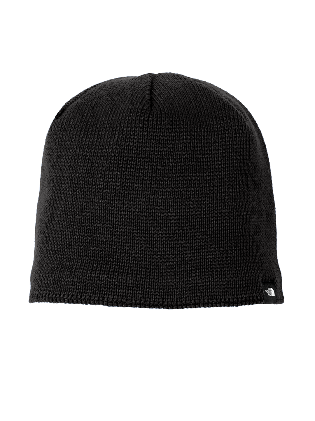 Black The North Face® Mountain Beanie with a sleek and simple design. Made from soft knit fabric for warmth and everyday wear.