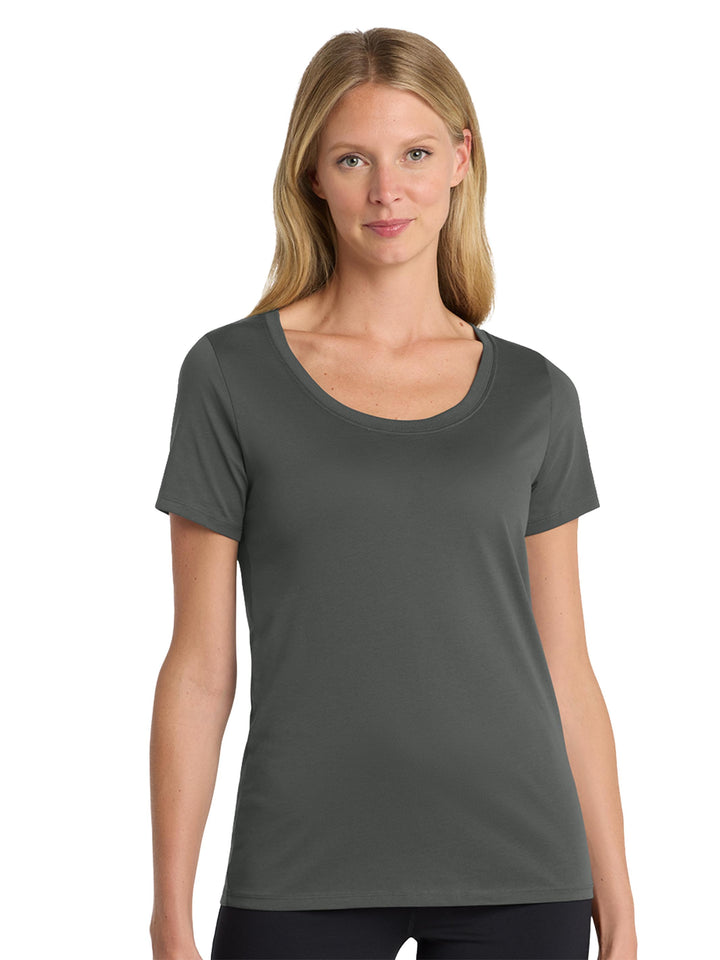 Nike Women's Dri-FIT Cotton/Poly Scoop Neck Tee