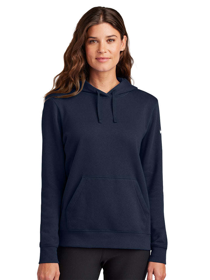 Nike Ladies Club Fleece Pullover Hoodie