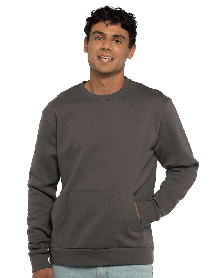 Next Level Santa Cruz Pocket Crewneck