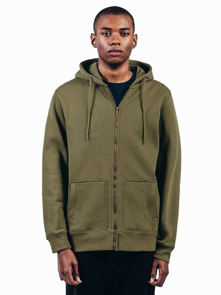 Original Favorites Heavy Weight Zip Up Hoodie (12 oz, 100% Organic Cotton)