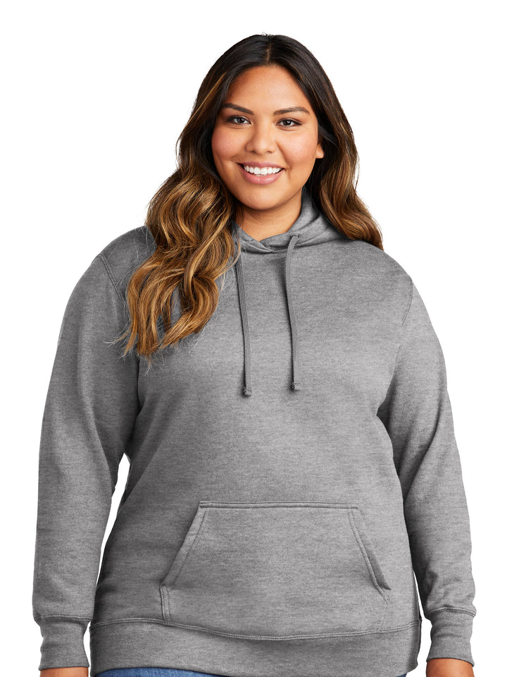 Port & Company Ladies Core Fleece Pullover Hoodie (7.8 oz 50/50 Cotton & Poly)