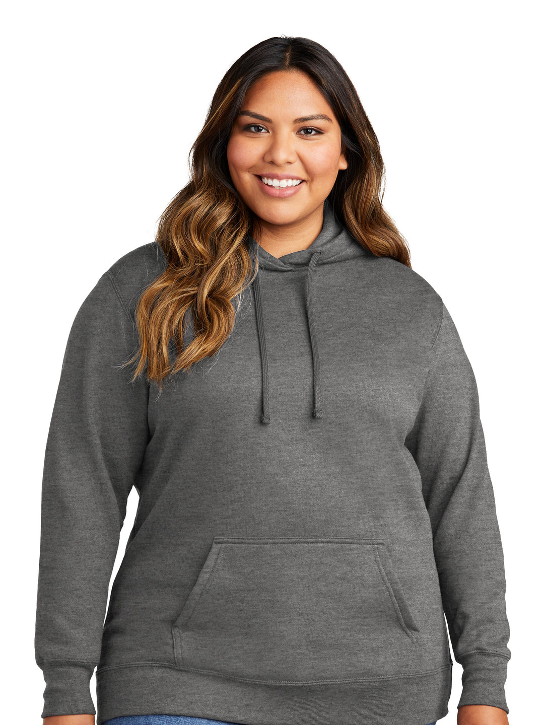 Port & Company Ladies Core Fleece Pullover Hoodie (7.8 oz 50/50 Cotton & Poly)