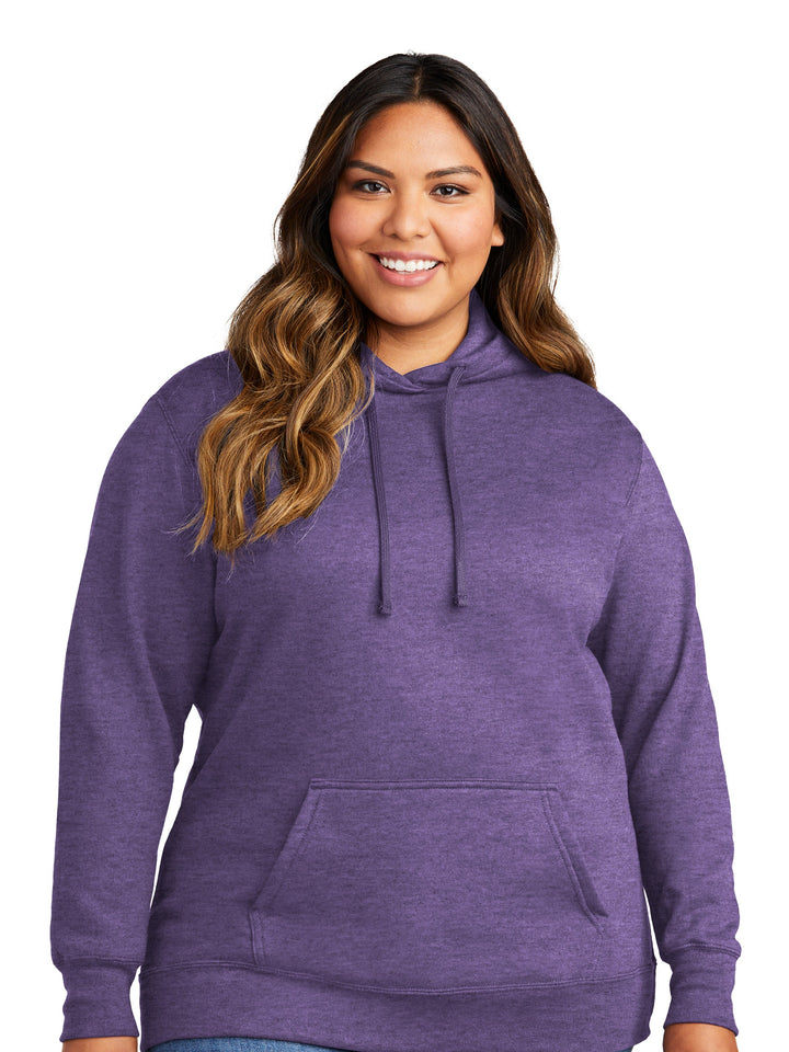 Port & Company Ladies Core Fleece Pullover Hoodie (7.8 oz 50/50 Cotton & Poly)