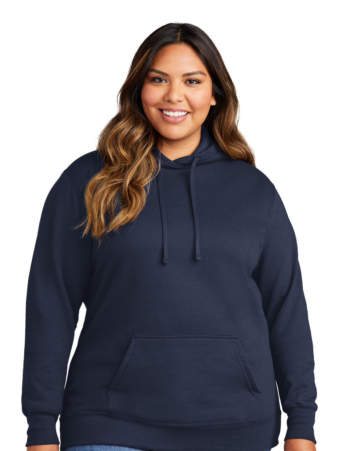 Port & Company Ladies Core Fleece Pullover Hoodie (7.8 oz 50/50 Cotton & Poly)