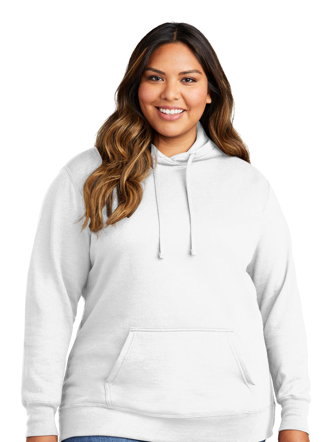 Port & Company Ladies Core Fleece Pullover Hoodie (7.8 oz 50/50 Cotton & Poly)