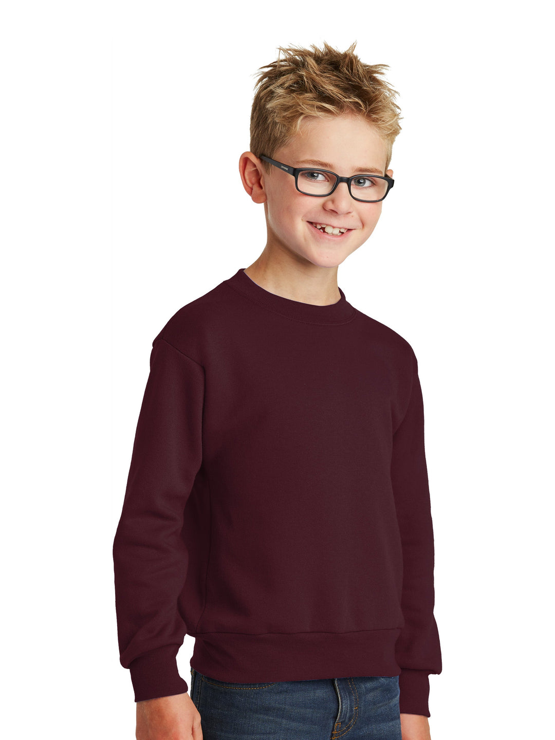 Port and Company Youth Core Fleece Crewneck