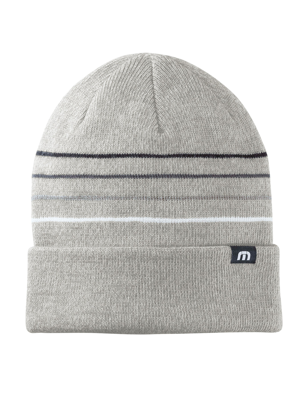 TravisMathew Striped Cuffed Beanie