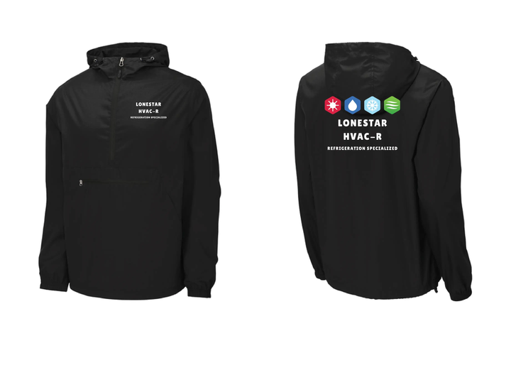 Sport-Tek ® Packable Anorak- Lonestar HVAC-R