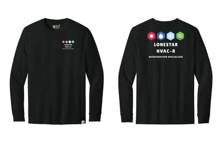 Carhartt® Long Sleeve T-Shirt- Lonestar HVAC-R