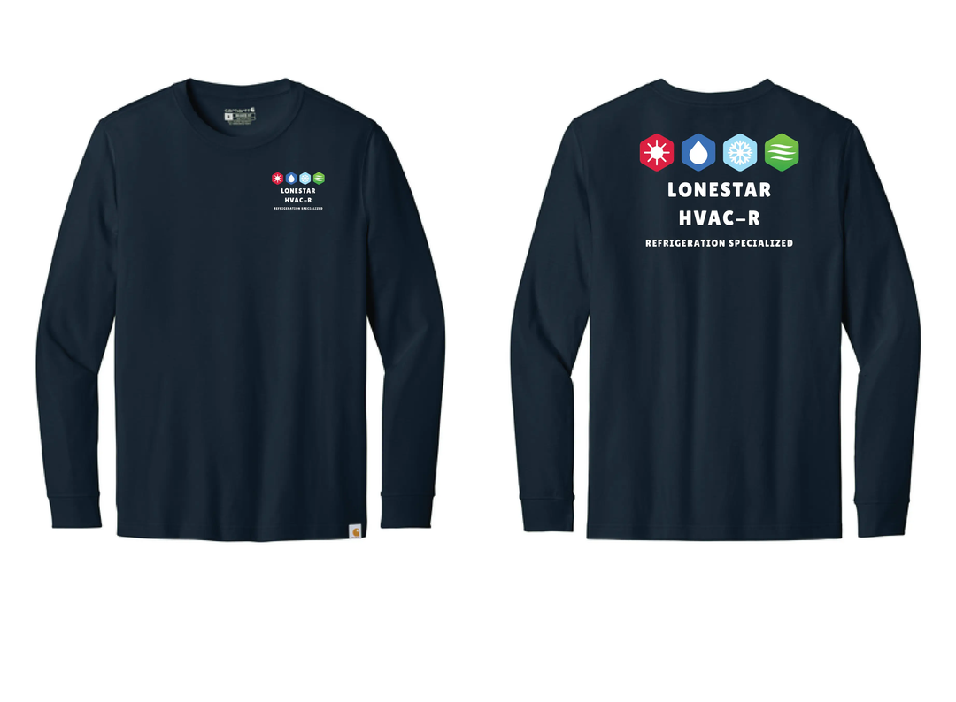 Carhartt® Long Sleeve T-Shirt- Lonestar HVAC-R