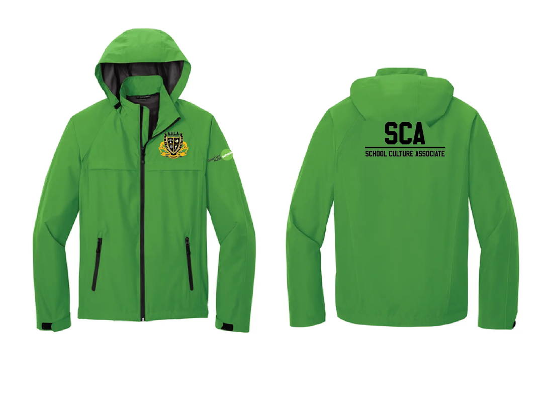 Green Dot Port Authority Waterproof SCA Jacket- Animo South Los Angeles