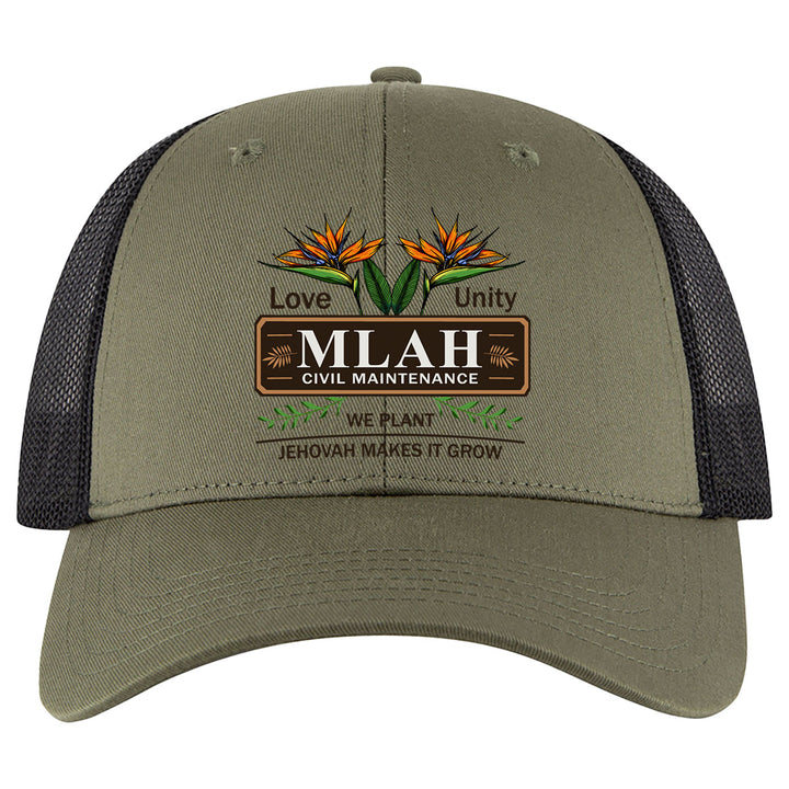 MLAH Otto Low Profile 6 Panel Trucker