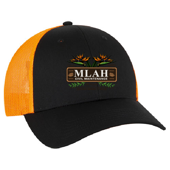 MLAH Otto Low Profile 6 Panel Trucker