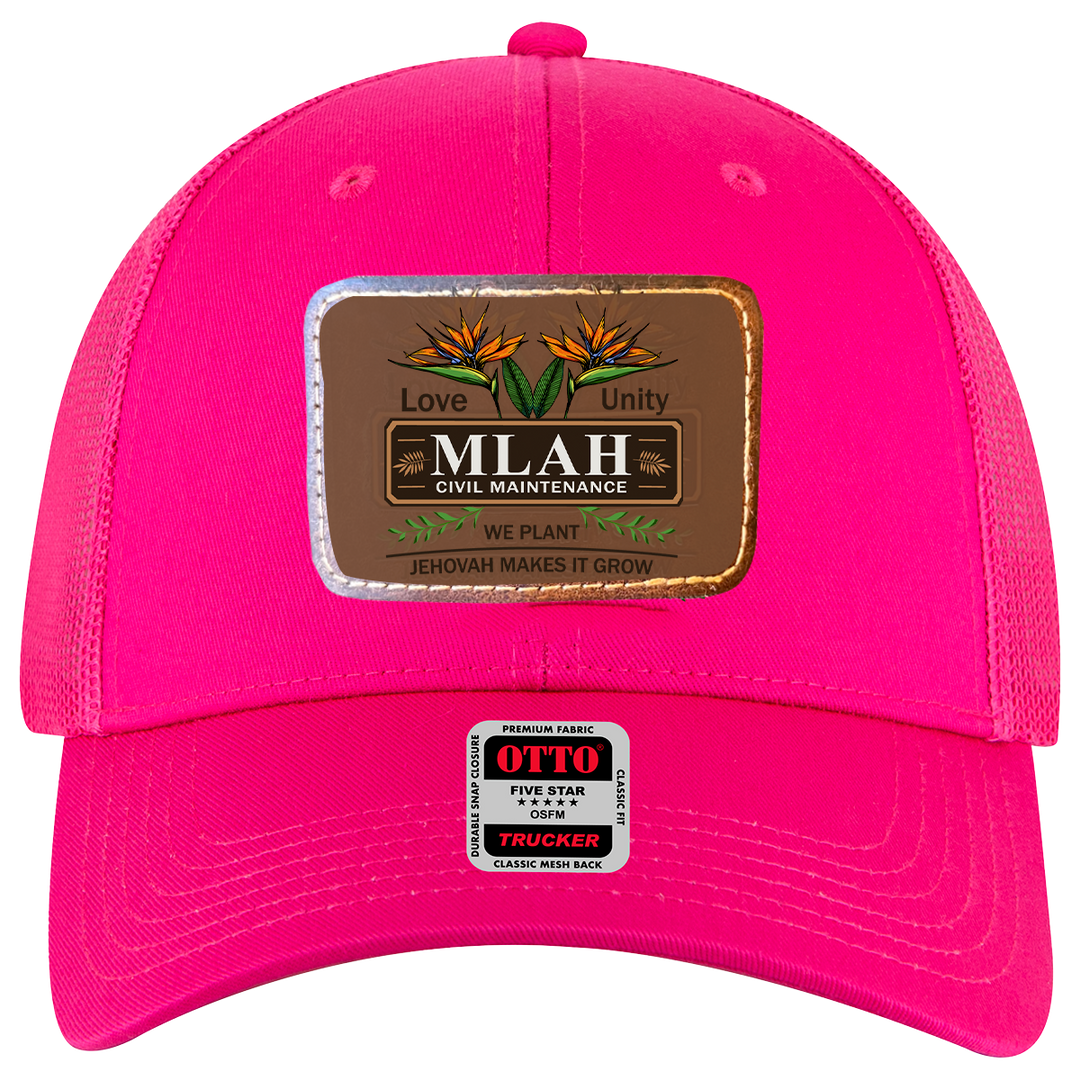 MLAH Otto Low Profile 6 Panel Trucker