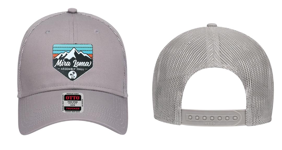 MLAH Mountain Otto Low Profile 6 Panel Trucker