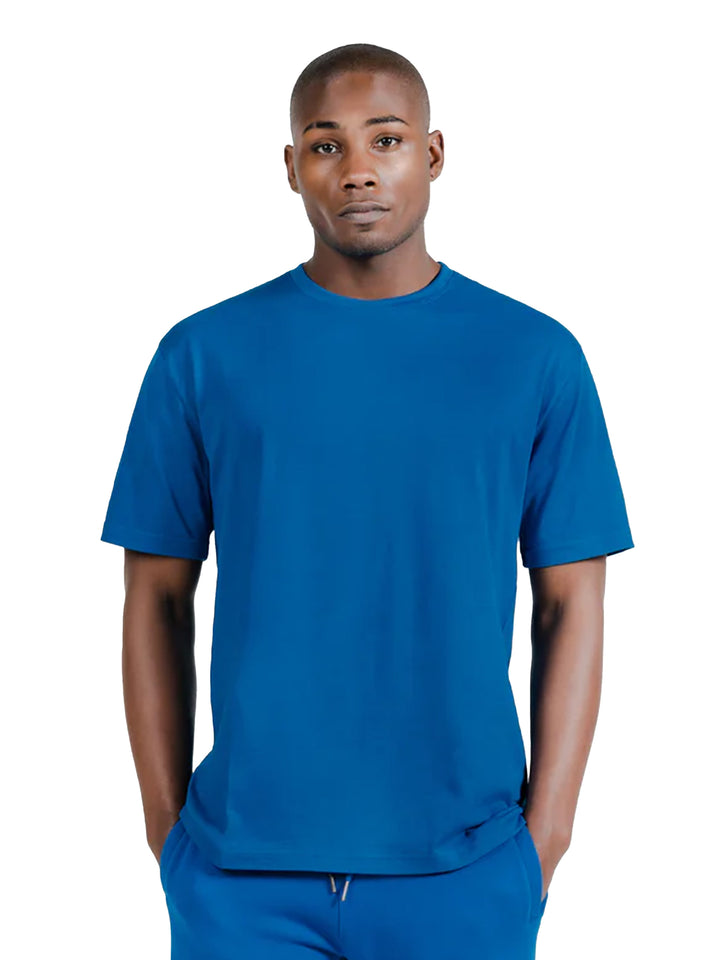 Royal blue Original Favorites Supima Cotton T-Shirt. High-quality fabric with a classic fit for everyday comfort and style.