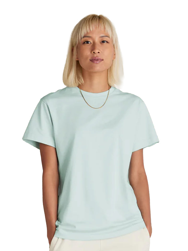 Pastel blue Original Favorites Supima Cotton T-Shirt. Classic fit, eco-friendly, and made from American-grown Supima cotton.