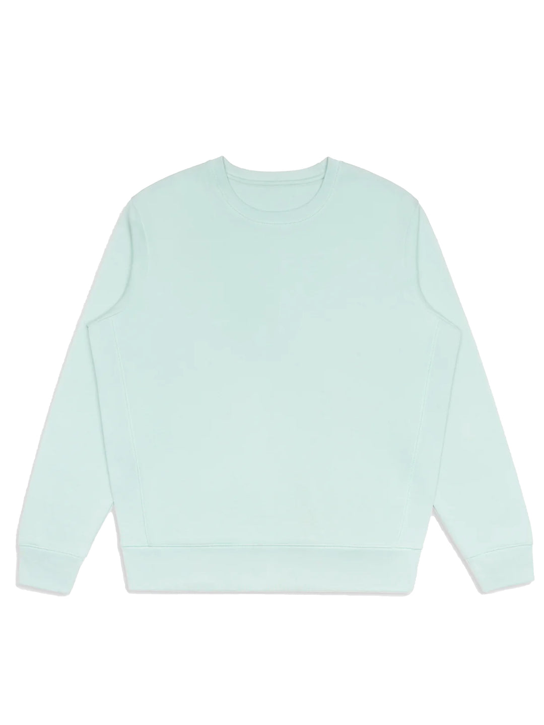 Mint green Original Favorites crewneck sweatshirt with a soft pastel tone. Heavyweight fabric for a premium and stylish feel.