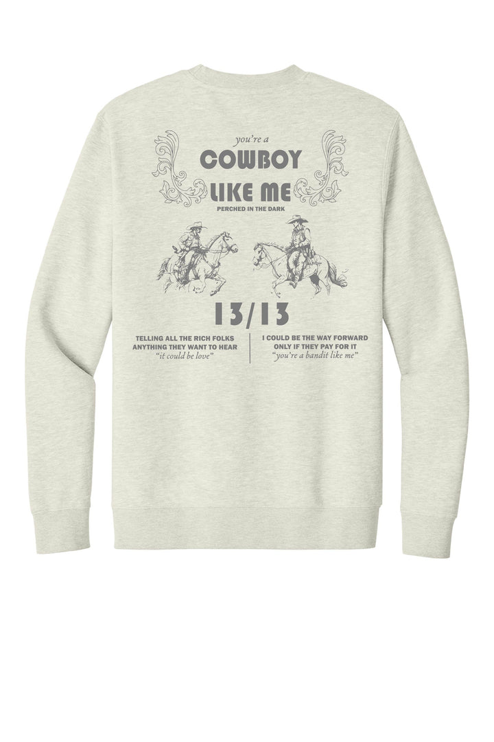 Taylor Swift - You're a Cowboy Like Me Fleece Crewneck